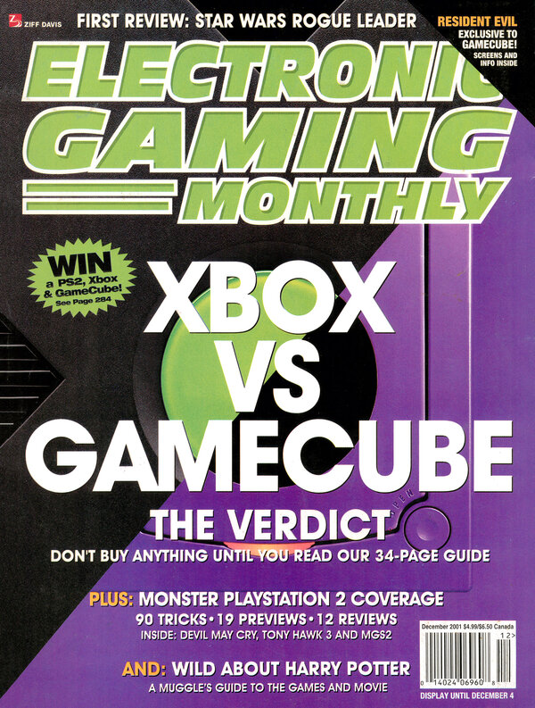 Electronic Gaming Monthly Issue 149 (December 2001) cover